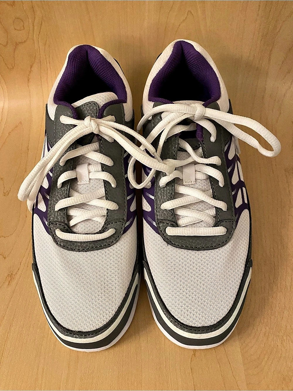 Brunswick Eclipse Athletic Shoes Gray Purple US 8.5